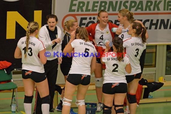 Volleyball Damen 3. Liga Süd SV Sinsheim gegen TV Villingen 23.10.2016 (© Siegfried)